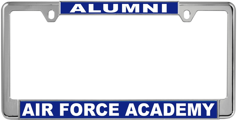 AIR FORCE ACADEMY - Custom metal license plate frame